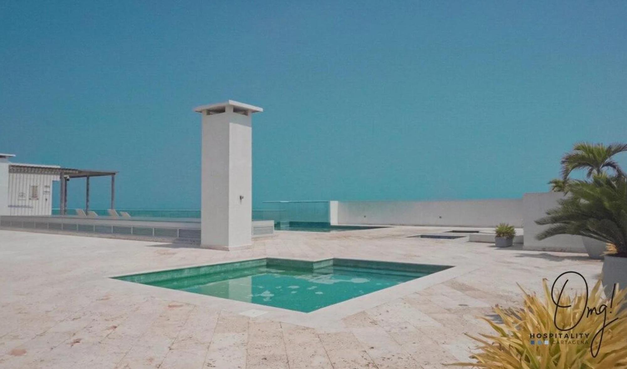 Od805 Acogedor Vista Al Mar Piscina Vista Infinita Cartagena