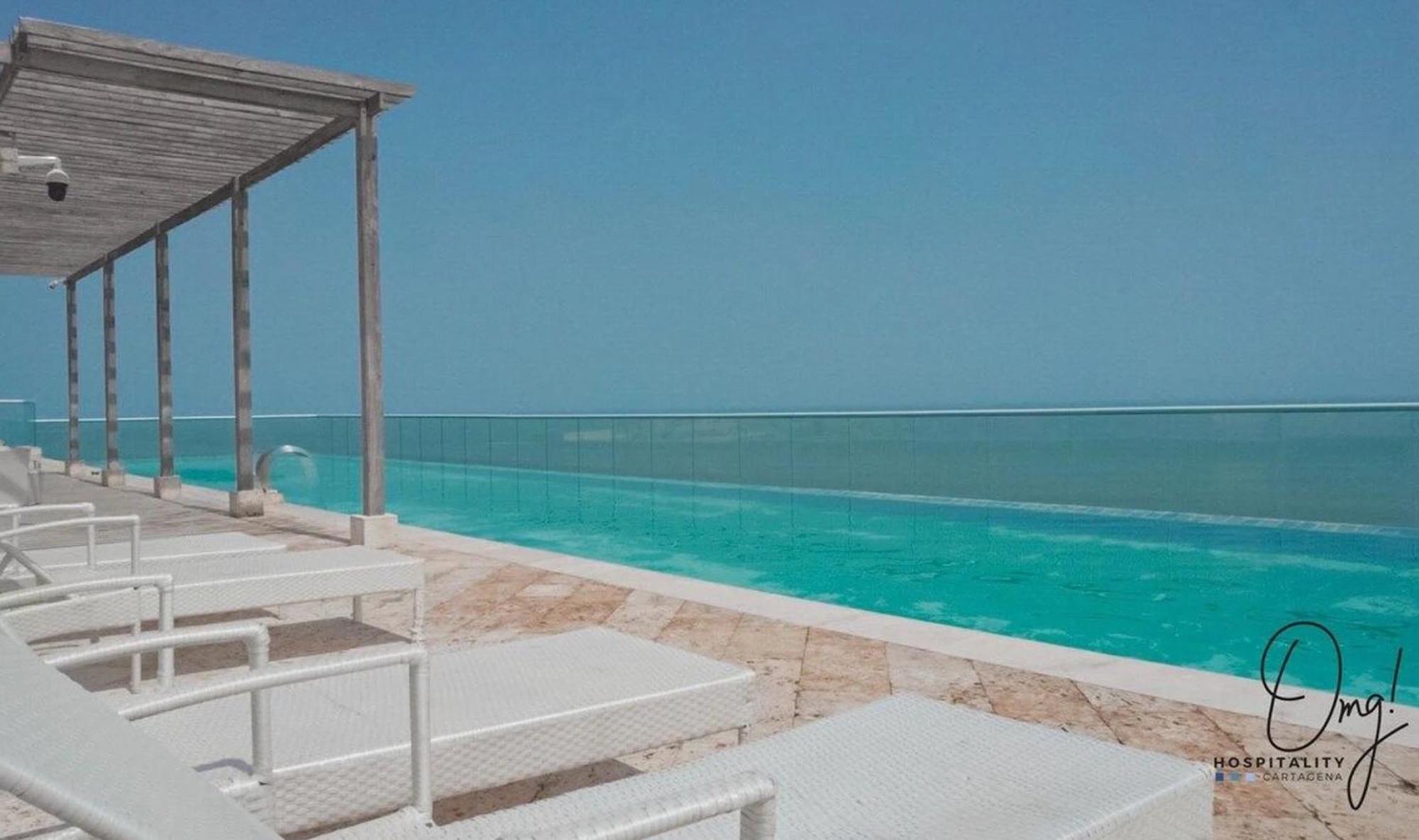 Apartamento Od805 Acogedor Vista Al Mar Piscina Vista Infinita
